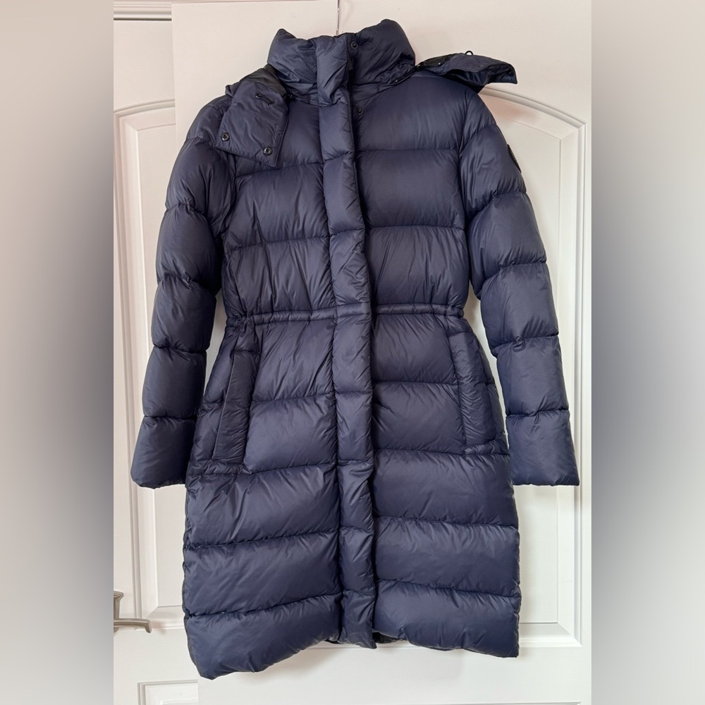 Canada Goose Arosa Parka Black Label in Navy - Picture 2 of 16
